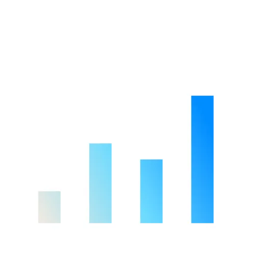 Financial White Blue