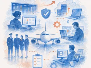 Airline technology teams supporting aviation operations, digital transformation, cybersecurity, and workforce solutions across an enterprise airline environment.